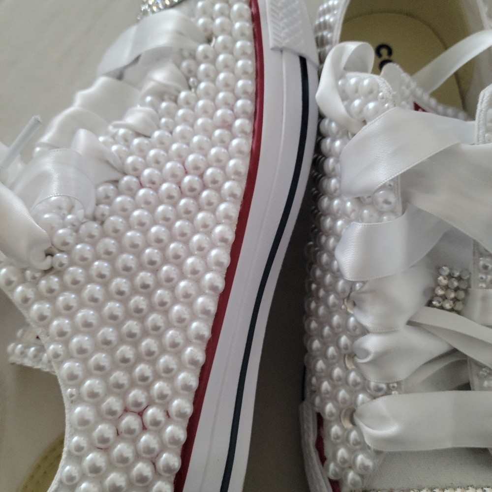 Blinged Out Converse Sneakers